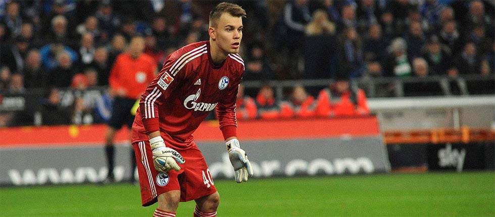 Timon Wellenreuther am 21. Februar 2015 in der Partie gegen den SV Werder Bremen.